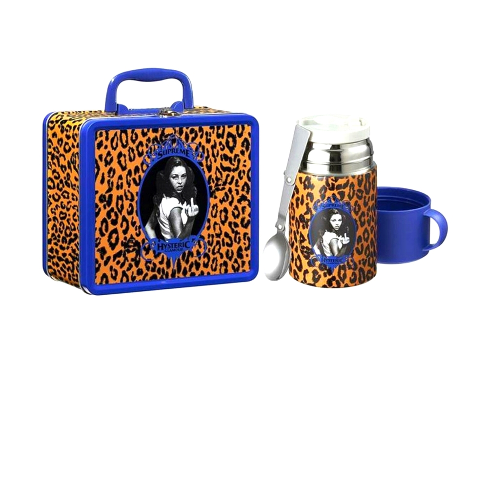 👑Supreme👑 Ⓡ/ HYSTERIC GLAMOUR👑 Lunchbox Set👑Leopard